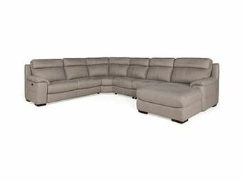 Deba Meubelen Hoekzetel met elektrische relax RS-11119 - Taupe Taupe aanbieding