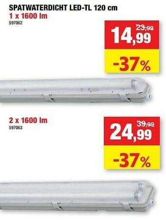 Hubo Spatwaterdicht led-tl aanbieding