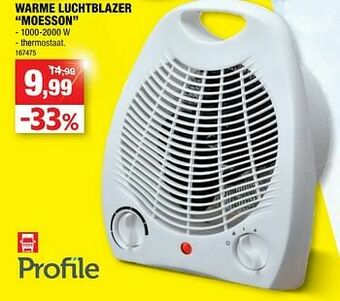 Hubo Profile warme luchtblazer moesson aanbieding