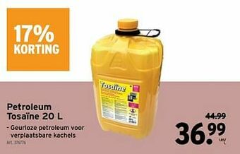 GAMMA Petroleum tosaïne aanbieding