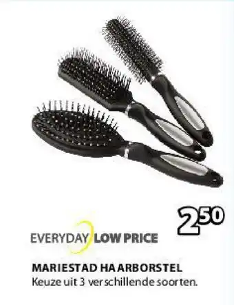 Jysk Mariestad Haarborstel aanbieding