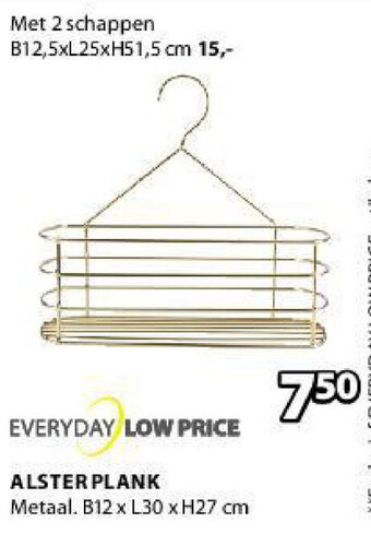 Jysk Alster Plank aanbieding