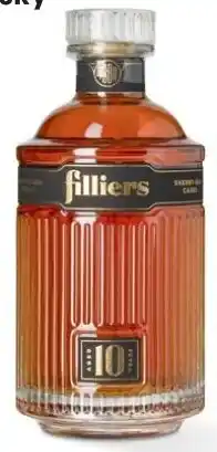 Hanos Filliers Single Malt whisky 10 years aanbieding