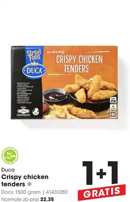 Hanos Duca Crispy chicken tenders aanbieding