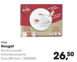 Hanos Vital Nougat aanbieding