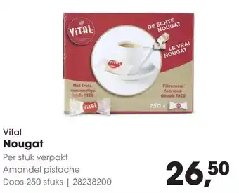 Hanos Vital Nougat aanbieding