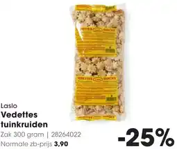 Hanos Laslo Vedettes tuinkruiden aanbieding