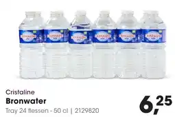 Hanos Cristaline bronwater aanbieding