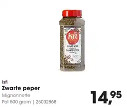 Hanos Isfi Zwarte peper Mignonnette aanbieding
