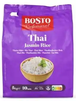 Hanos Bosto professional rijst thai jasmijn aanbieding