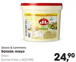 Hanos Devos & Lemmens Salade mayo aanbieding
