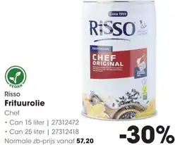 Hanos Risso frituurolie aanbieding