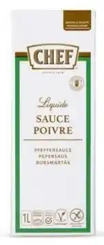 Hanos Chef sauzen peper aanbieding