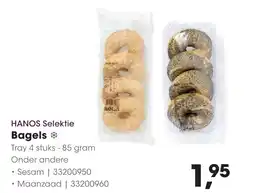 Hanos Hanos selektie bagels aanbieding