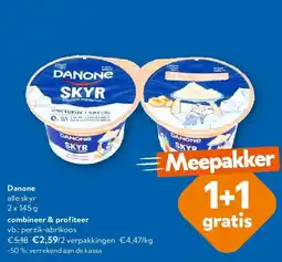 OKay Danone alle skyr 2 x 145 g aanbieding