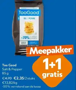 OKay Too Good Salt & Pepper 85 g aanbieding