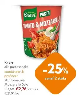 OKay Knorr alle pastasnacks aanbieding