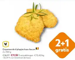 OKay Gepaneerde kiplapjes kaas-bacon aanbieding