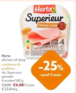 OKay Herta alle ham of deeg aanbieding