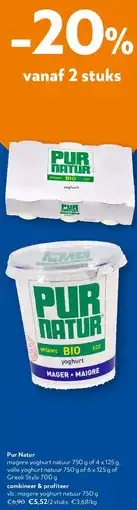 OKay magere yoghurt natuur 750 g aanbieding