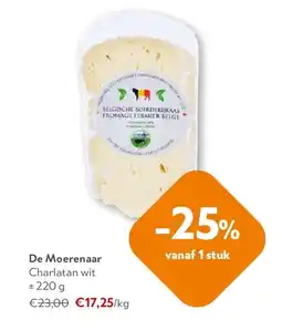 OKay De Moerenaar Charlatan wit ± 220 g aanbieding