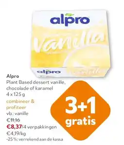 OKay Alpro Plant Based dessert vanille aanbieding