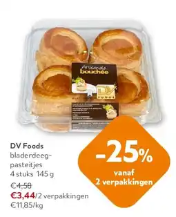 OKay DV Foods bladerdeegpasteitjes aanbieding