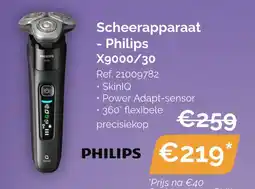 Krëfel Philips scheerapparaat X9000/30 aanbieding