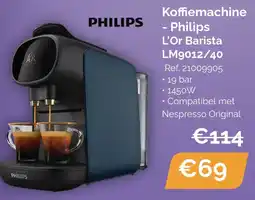 Krëfel Philips koffiemachine L'Or Barista LM9012/40 aanbieding