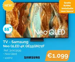 Krëfel Samsung TV Neo QLED 4K QE55QN72F aanbieding
