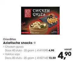 Hanos Orienbites aziatische snacks aanbieding