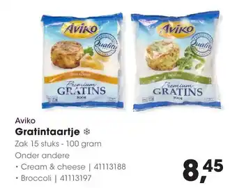 Hanos Aviko Gratintaartje aanbieding