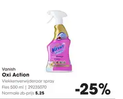 Hanos Vanish Oxi Action aanbieding