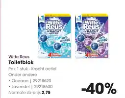 Hanos Witte Reus Toiletblok aanbieding