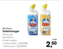 Hanos WC-Eend Toiletreiniger aanbieding