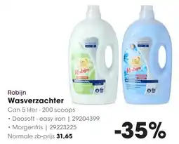 Hanos Robin Wasverzachter aanbieding