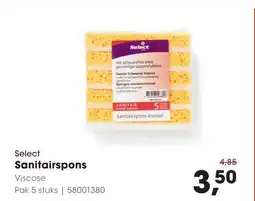 Hanos Select Sanitairspons aanbieding