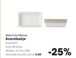 Hanos Select by Nature Snackbakje aanbieding