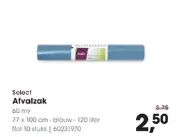 Hanos Select Afvalzak aanbieding