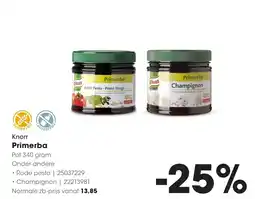 Hanos Knorr Primerba aanbieding