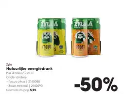 Hanos Zyla Natuurlijke energiedrank aanbieding