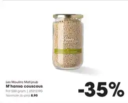 Hanos Les Moulins Mahjoub M'hansa couscous aanbieding