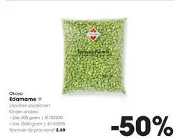 Hanos Okaya Edamame aanbieding