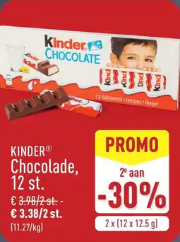 ALDI Kinder Chocolade aanbieding