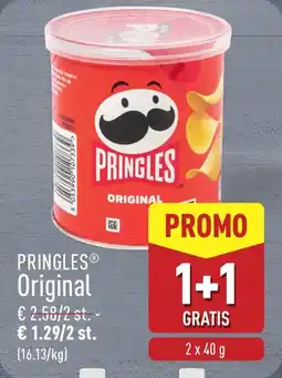 ALDI Pringles Original aanbieding
