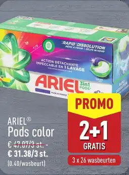 ALDI Ariel Pods Color aanbieding