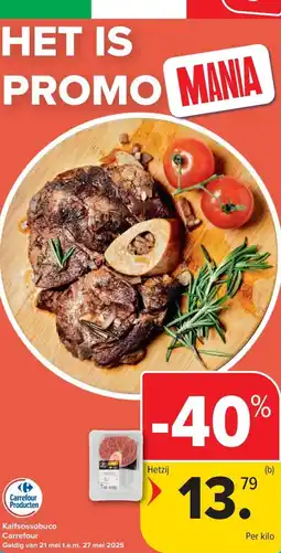 Carrefour Market Kalfsossobuco Carrefour aanbieding