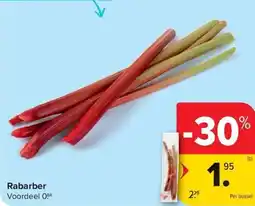 Carrefour Market Rabarber aanbieding
