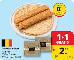Carrefour Market Pannenkoeken Annie's aanbieding