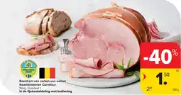 Carrefour Market Beenham van varken van weleer Kwaliteitsketen Carrefour aanbieding